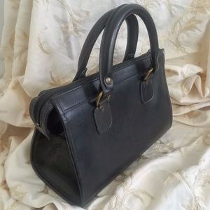Vintage GHURKA BAG Marley Hodgson #65 The Tender Black Leather ULTRA RARE